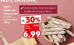 Kaufland JOTY Kiełbaski wieprzowe surowe, dojrzewające 100 g oferta