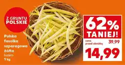 Kaufland Polska fasolka szparagowa żółta luzem 1 kg oferta