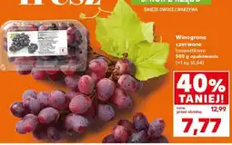 Kaufland Winogrona czerwone bezpestkowe 500 g opakowanie oferta