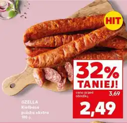 Kaufland GZELLA Kiełbasa polska ekstra oferta