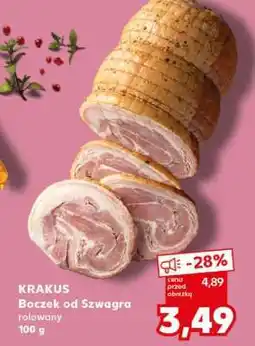 Kaufland KRAKUS Boczek od Szwagra rolowany 100 g oferta