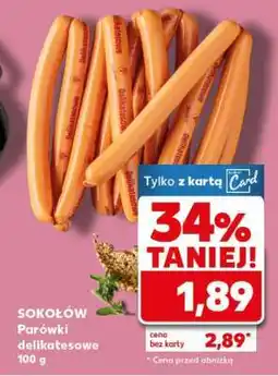 Kaufland SOKOŁÓW Parówki delikatesowe 100 g oferta