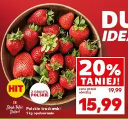 Kaufland Polskie truskawki oferta