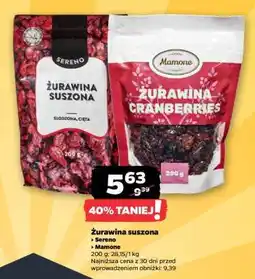 Netto Żurawina suszona oferta
