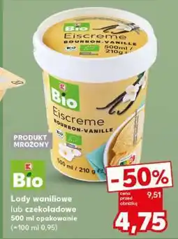 Kaufland Lody waniliowe lub czekoladowe oferta