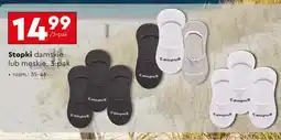Biedronka Stopki damskie lub męskie, 3-pak oferta