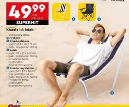 Biedronka Krzesło lub leżak oferta