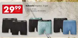 Biedronka Bokserki męskie , 2 pak oferta