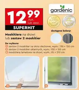 Biedronka Moskitiera na drzwi lub zestaw 2 moskitier oferta