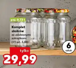 Kaufland Komplet słoików oferta