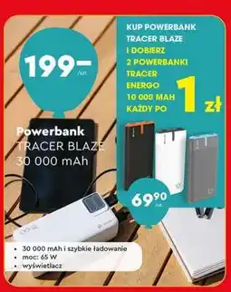 Biedronka Powerbank TRACER BLAZE oferta
