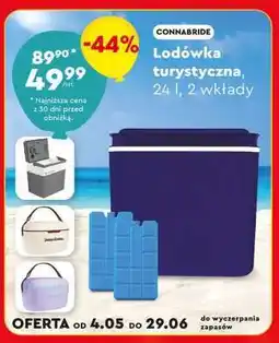 Biedronka Lodówka turystyczna, 24 l, 2 wkłady oferta