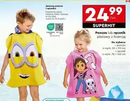 Biedronka Poncho lub ręcznik plażowy z licencją oferta