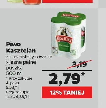 Netto Piwo Kasztelan oferta