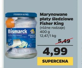 Netto Marynowane płaty śledziowe Fisher King oferta