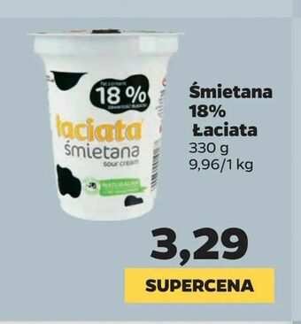 Netto Śmietana 18% Łaciata oferta