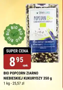 Bio popcorn ziarno niebieskiej kukurydzy