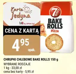 bi1 Chrupki chlebowe bake rolls oferta