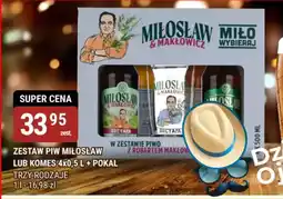Zestaw piw miłosław lub komes