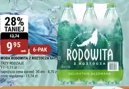 Woda rodowita z roztocza