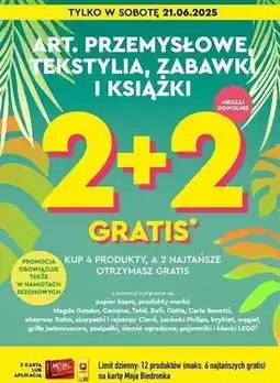 Biedronka Artykuły przemysłowe tekstylia książki i zabawki oferta