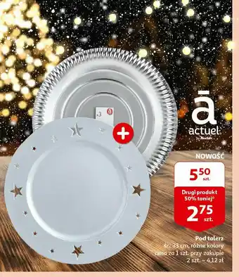 Auchan Pod talerz 33 cm 1 SZT oferta