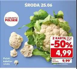 Kaufland Kalafior polska oferta