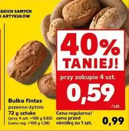 Kaufland Bułka fintes oferta