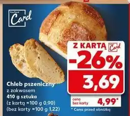 Kaufland Chleb pszeniczny z zakwasem Z naszej piekarni kaufland oferta