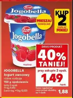 Kaufland Jogurt malina Jogobella oferta