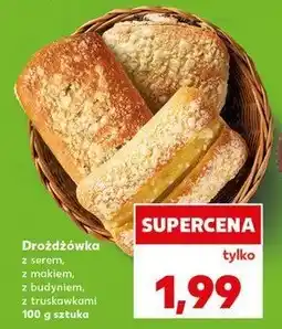 Kaufland Drożdżówka z truskawkami oferta