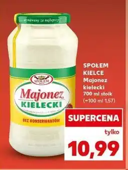 Kaufland Majonez kielecki Społem kielce oferta