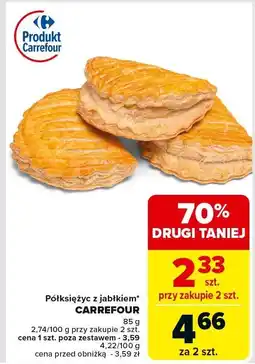 Carrefour Market Półksiężyc z jabłkiem Carrefour oferta
