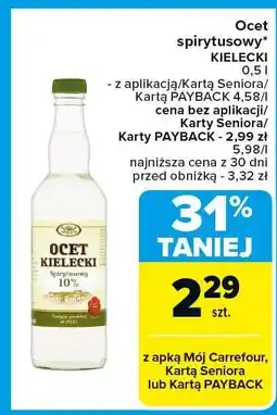 Carrefour Market Ocet spirytusowy Kielecki oferta