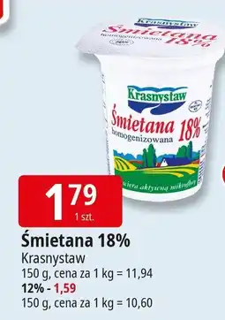 E.Leclerc Śmietana 18% Krasnystaw oferta