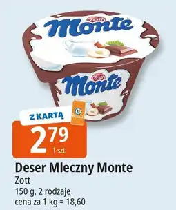 E.Leclerc Deser mleczny Monte Zott oferta