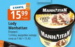 E.Leclerc Lody Manhattan Froneri oferta