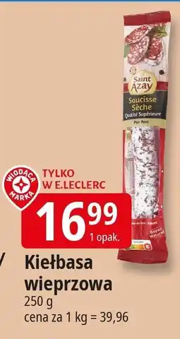 E.Leclerc Kiełbasa wieprzowa Leclerc oferta