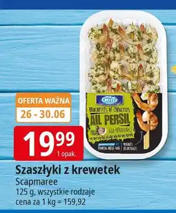 E.Leclerc Szaszłyki z krewetek Scapmaree oferta