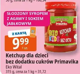 E.Leclerc Ketchup dla dzieci bez dodatku cukrów Primavika oferta