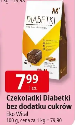 E.Leclerc Czekoladki diabetki bez dodatku cukrów Eko Vital oferta