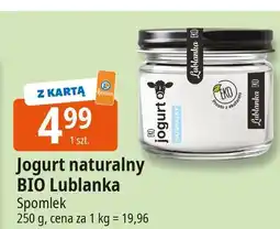E.Leclerc Jogurt naturalny BIO Lublanka Spomlek oferta