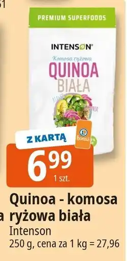 E.Leclerc Quinoa - komosa ryżowa biała Intenson oferta