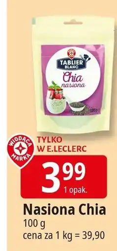 E.Leclerc Nasiona chia Leclerc oferta