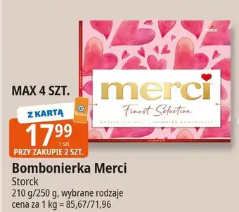 E.Leclerc Bombonierka Merci Storck oferta