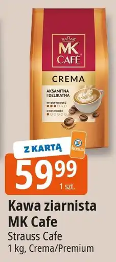 E.Leclerc Kawa ziarnista MK Cafe Strauss Cafe oferta