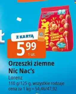 E.Leclerc Orzeszki ziemne Nic Nac's Lorenz oferta