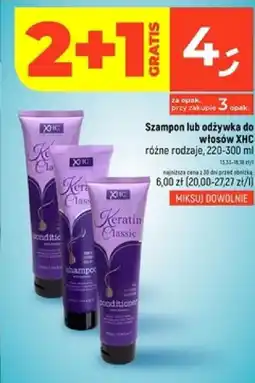Dealz Szampon lub odżywka do włosów XHC oferta