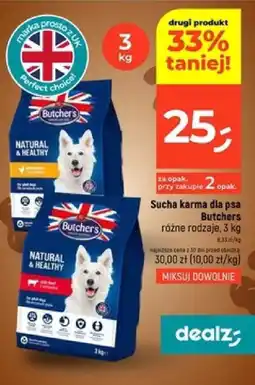 Dealz Sucha karma dla psa Butchers oferta