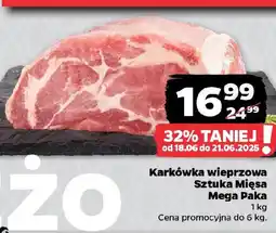 Netto Karkówka wieprzowa Sztuka Mięsa Mega Paka oferta